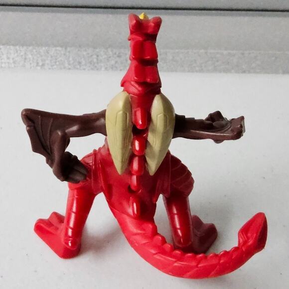 2009 McDonalds Bakugan Red Dragon Figure Sega Toys Spin‎ Master - Picture 3 of 7